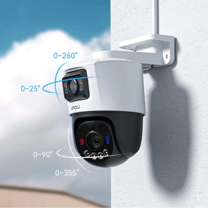 Cameră de supraveghere IMOU PS7FP PoE Dual 10MP