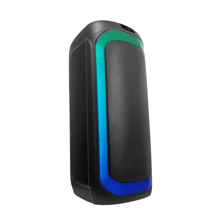 Boxă Activă Eden Party Speaker ED-839, 80W, 2 Microfoane Wireless, H=72cm, Negru