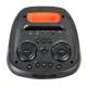 Boxă Activă Eden Party Speaker ED-839, 80W, 2 Microfoane Wireless, H=72cm, Negru