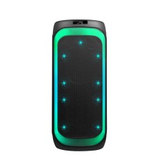 Boxă Activă Eden Party Speaker ED-839, 80W, 2 Microfoane Wireless, H=72cm, Negru