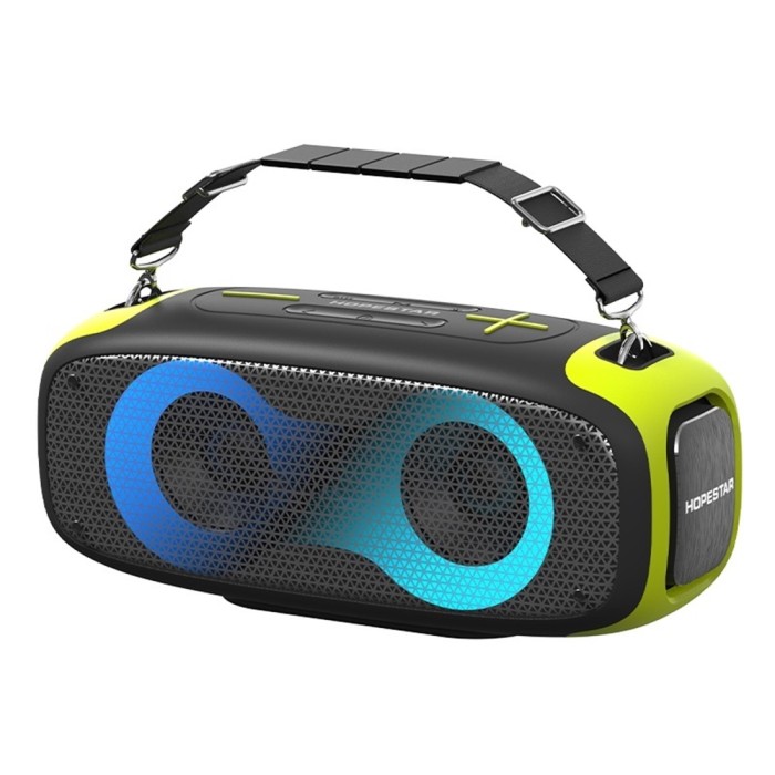 Boxă Portabilă Hopestar Wireless Speaker A30 Party, 50W, Negru & Verde