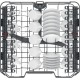 Mașină de spălat vase Whirlpool WFC 3C26 P X, Inox