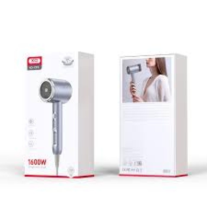 Uscător de păr XO CF2, 1600W, Albastru