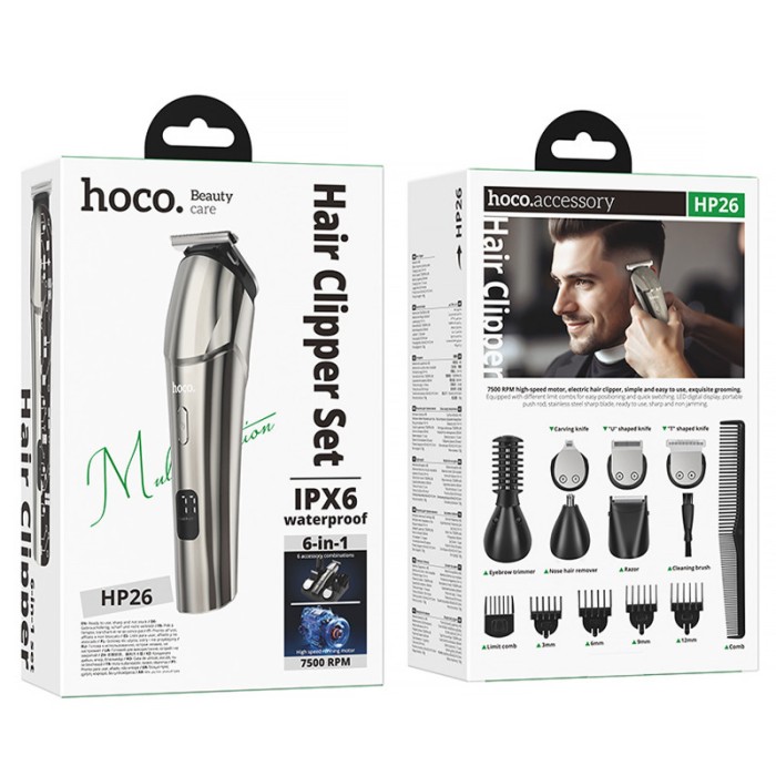 Set de tuns electric Hoco HP26, Gri