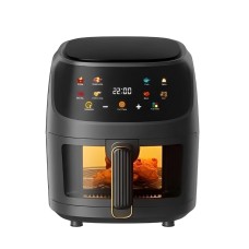 Friteuză cu aer cald Teska TK-606D, 8L, 2400W, Neagră