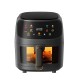 Friteuză cu aer cald Teska TK-606D, 8L, 2400W, Neagră