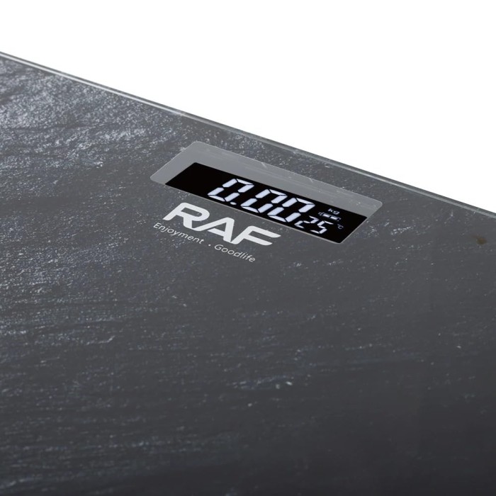 Cântar de baie Raf Scale R.10000, Negru