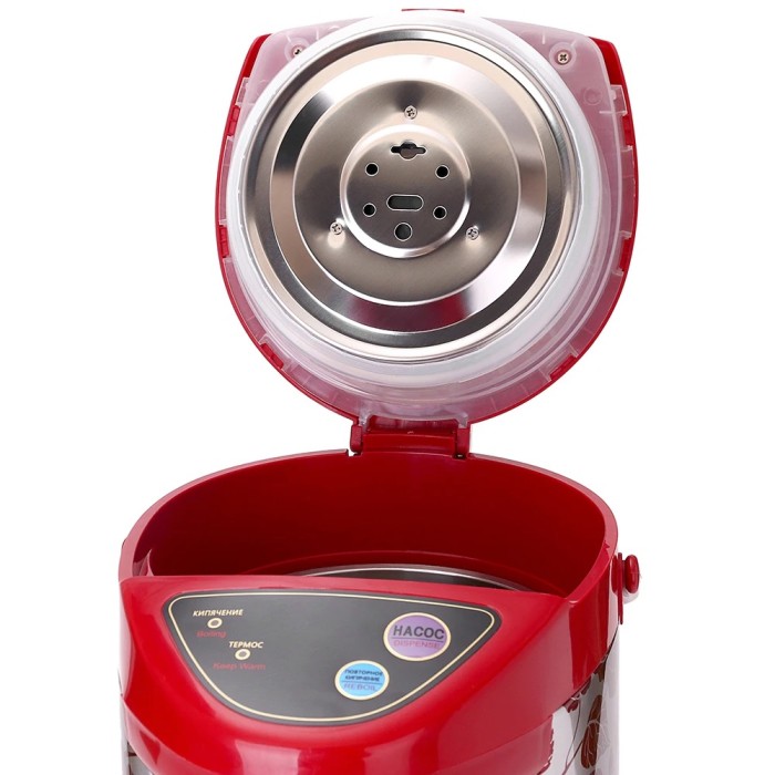 Fierbător electric Raf R.7907, 6.8L, 800W, Roşu