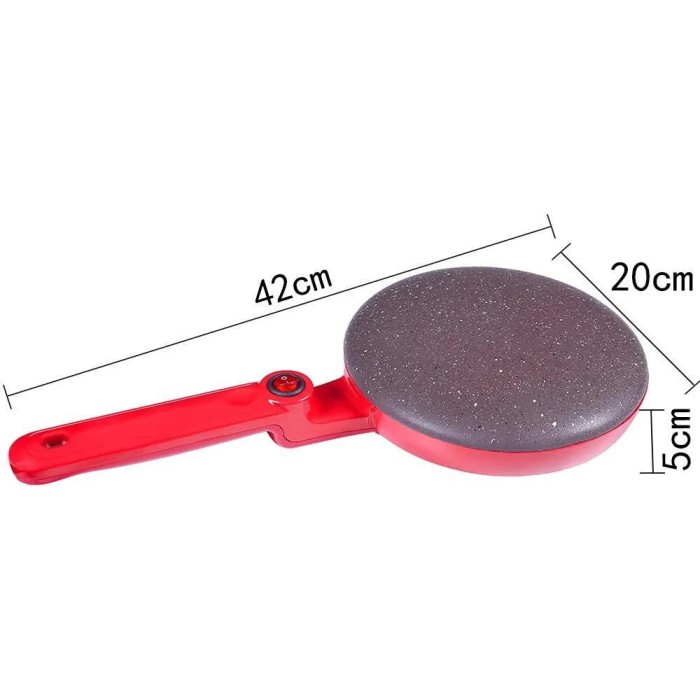 Aparat de făcut clătite Raf R.5209R, 650W, Roșu
