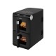 Friteuză cu aer cald NOVEEN AF5050 DoubleCrisp, 11L, X-LINE, Neagră