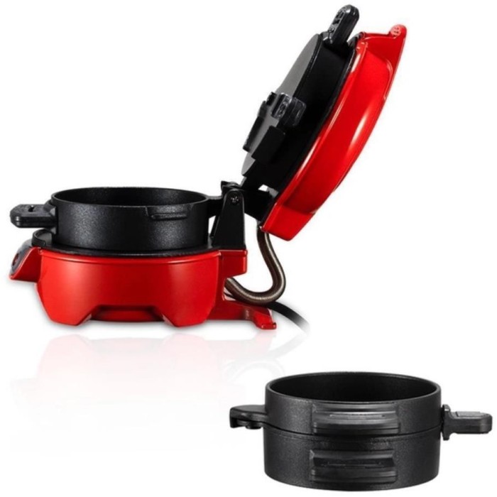 Aparat Sandwitch-uri Raf R.666, 600W, Rosu