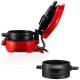 Aparat Sandwitch-uri Raf R.666, 600W, Rosu