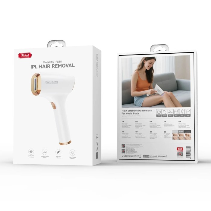 Epilator XO FG15, Alb