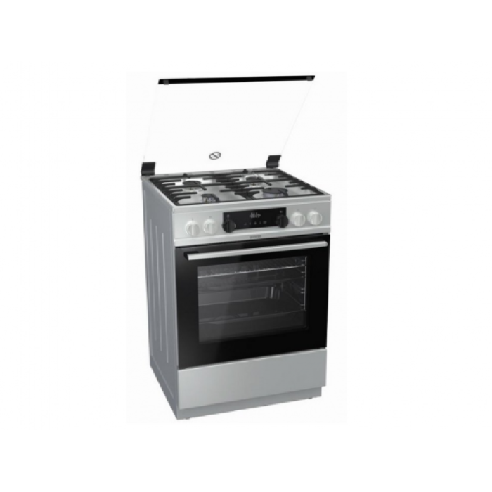 Aragaz Gorenje GKS6C71XF, Argintiu