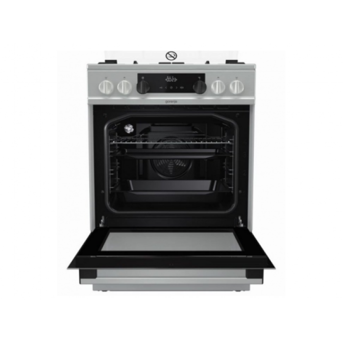 Aragaz Gorenje GKS6C71XF, Argintiu