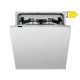 Mașină de spălat vase încorporabilă Whirlpool WIC 3C33 PFE, Argintiu