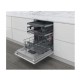 Mașină de spălat vase încorporabilă Whirlpool WIC 3C33 PFE, Argintiu