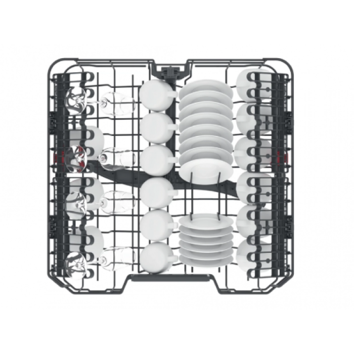 Mașină de spălat vase încorporabilă Whirlpool WIC 3C34 PFE S, Argintiu