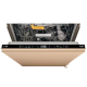 Mașină de spălat vase încorporabilă Whirlpool W8I HT58 TS, Inox / Bej