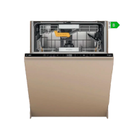 Mașină de spălat vase încorporabilă Whirlpool W8I HT58 TS, Inox / Bej