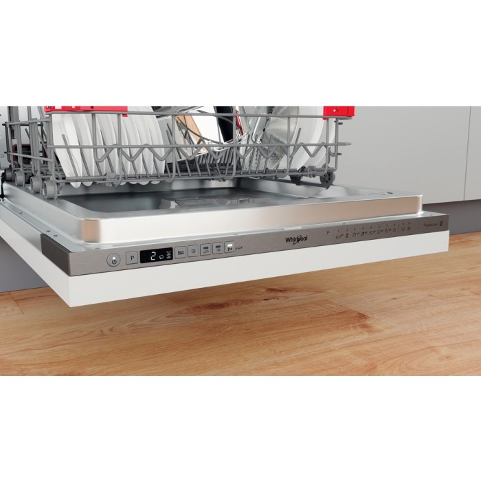 Maşină de spălat vase încorporabilă Whirlpool WIO 3O540 PELG, Argintiu