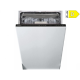 Mașină de spălat vase încorporabilă Whirlpool WSIP 4033 PFE, Argintiu