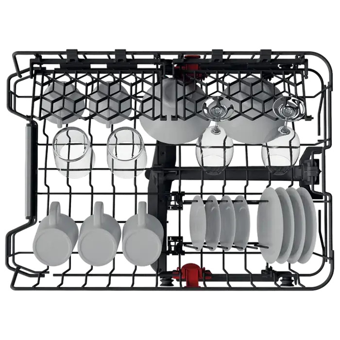 Mașină de spălat vase încorporabilă Whirlpool WSIP 4O33 PFE, Slim (45 cm), Alb