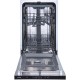 Mașină de spălat vase încorporabilă Gorenje GV520E15, Argintiu/Inox