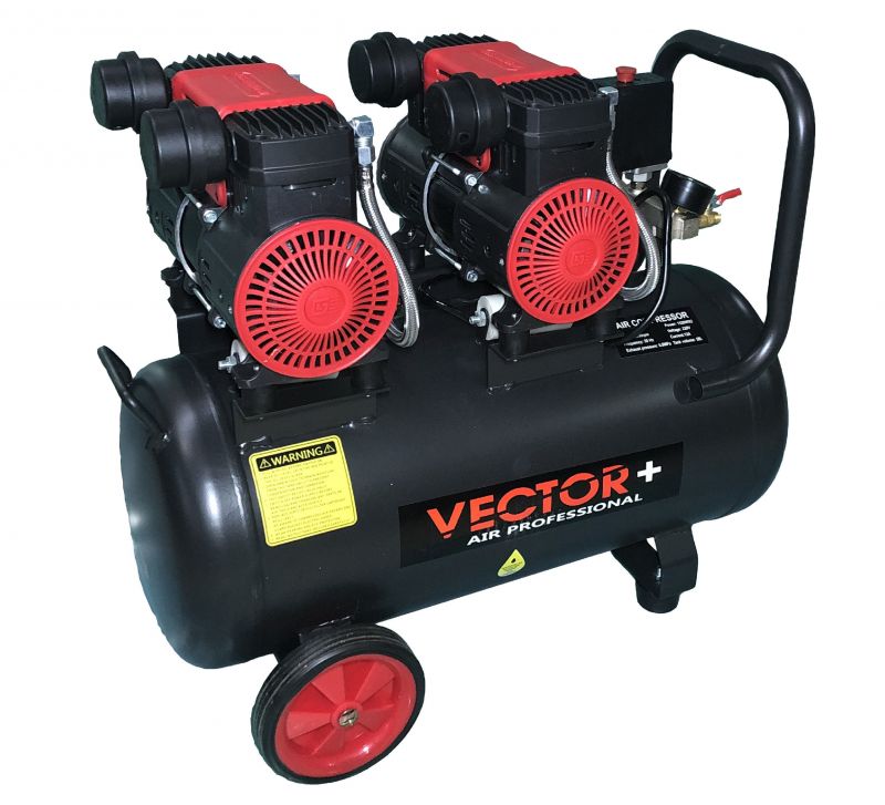 Compresor de aer VECTOR+ (1520W*2) 50L