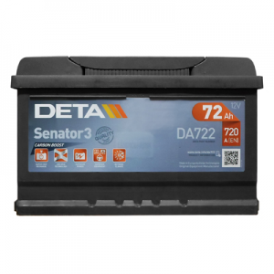 Аккумулятор DETA DA722 SENATOR EUR