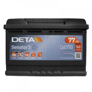 Аккумулятор DETA DA770 SENATOR EUR