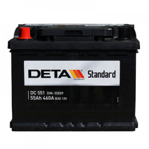 Аккумулятор DETA DC551 STANDARD EUR