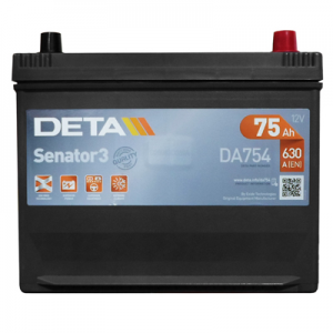 Аккумулятор DETA DA754 SENATOR JAP-USA