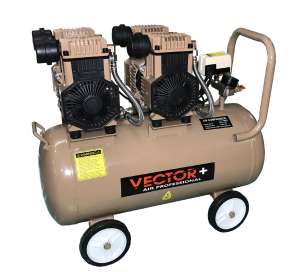 Compresor de aer VECTOR+ (1600W*2) 70L